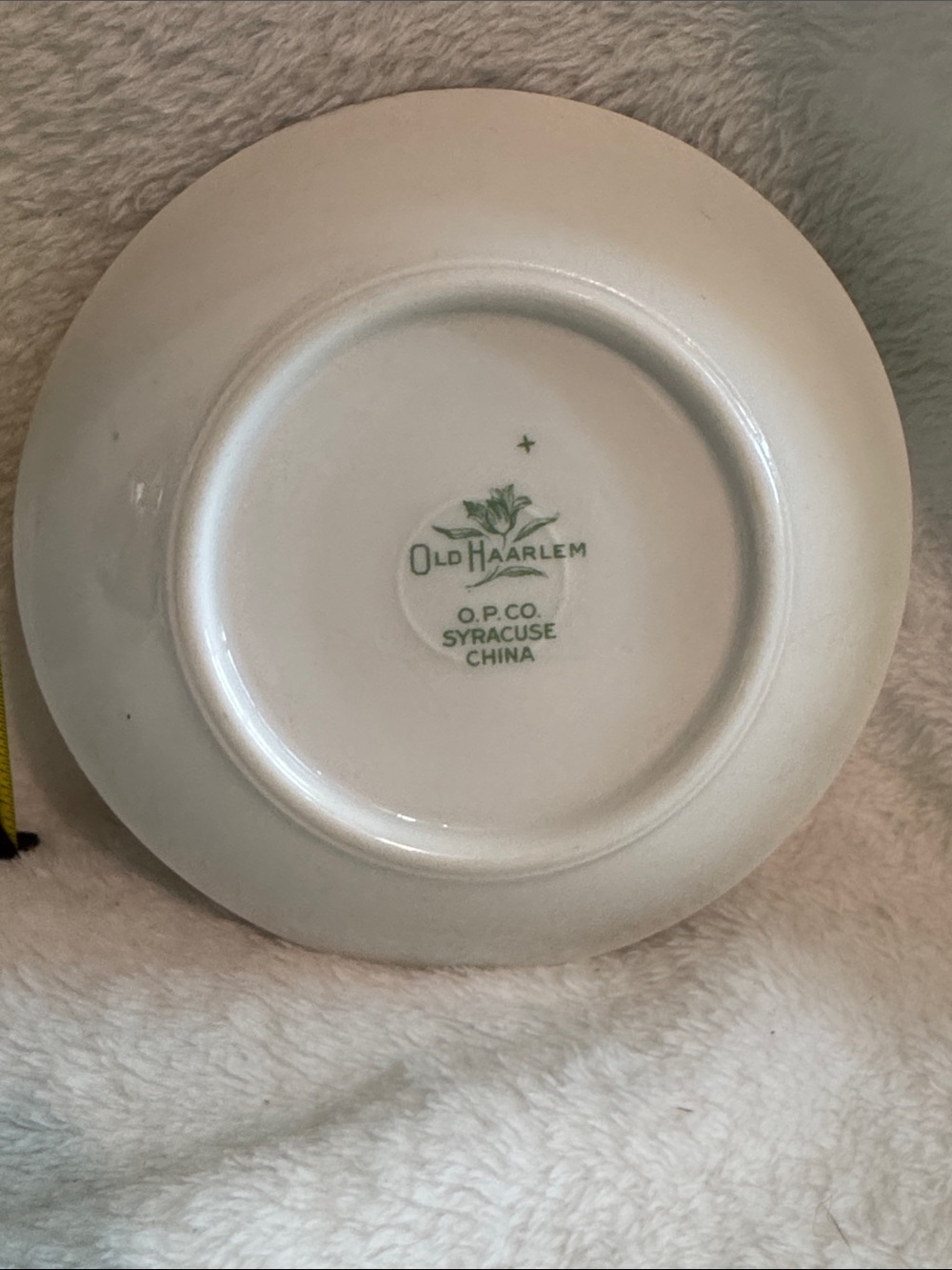 Vintage Syracuse China "Old Haarlem" 5.5" Small Bowl / Dessert Plate - Picture 2 of 5
